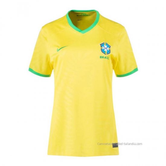 1ª Camiseta Brasil Mujer 2023 - Haga un click en la imagen para cerrar