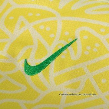 1ª Camiseta Brasil Mujer 2024