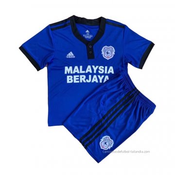 1ª Camiseta Cardiff City Nino 2021-2022 1ª Camiseta Cardiff City Nino 2021-2022
