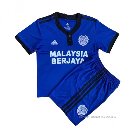 1ª Camiseta Cardiff City Nino 2021-2022 - Haga un click en la imagen para cerrar