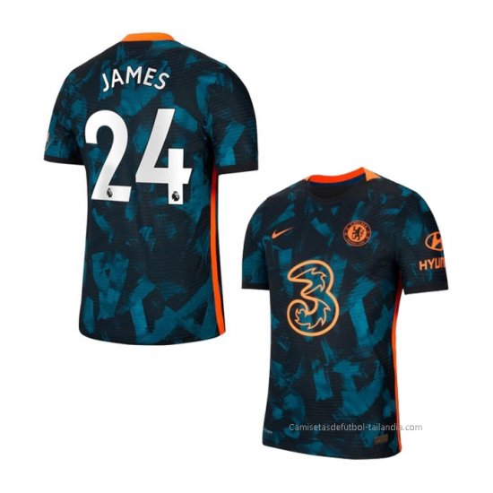 3ª Camiseta Chelsea Jugador James 2021-2022 - Haga un click en la imagen para cerrar