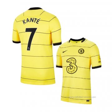 2ª Camiseta Chelsea Jugador Kante 2021-2022 2ª Camiseta Chelsea Jugador Kante 2021-2022
