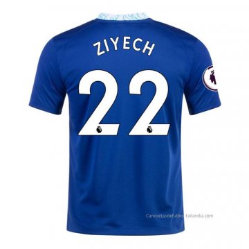 1ª Camiseta Chelsea Jugador Ziyech 2022-2023 1ª Camiseta Chelsea Jugador Ziyech 2022-2023