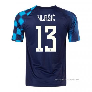 2ª Camiseta Croacia Jugador Vlasic 2022 2ª Camiseta Croacia Jugador Vlasic 2022