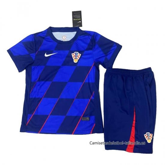 2ª Camiseta Croacia Nino 2024 - Haga un click en la imagen para cerrar