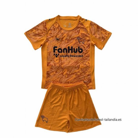 Camiseta Derby County Portero 2025-2026 Naranja - Haga un click en la imagen para cerrar