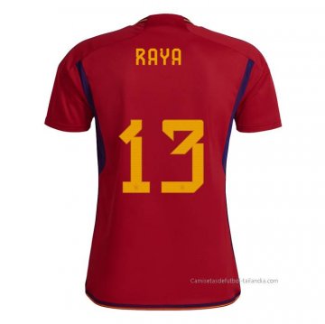 1ª Camiseta Espana Jugador Raya 2022 1ª Camiseta Espana Jugador Raya 2022