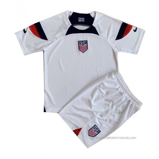 1ª Camiseta Estados Unidos Nino 2022 - Haga un click en la imagen para cerrar
