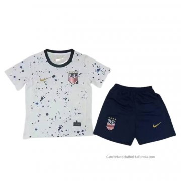 1ª Camiseta Estados Unidos Nino 2023 1ª Camiseta Estados Unidos Nino 2023