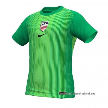 Camiseta Estados Unidos Portero 2025 Verde Camiseta Estados Unidos Portero 2025 Verde