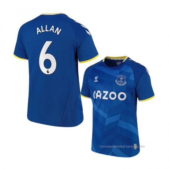 1ª Camiseta Everton Jugador Allan 2021-2022 - Haga un click en la imagen para cerrar