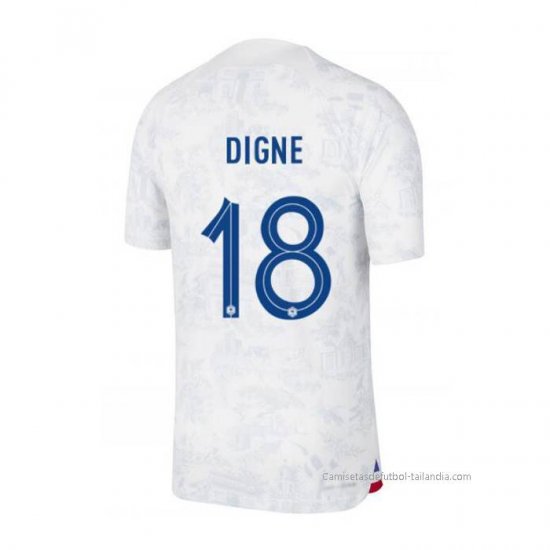 2ª Camiseta Francia Jugador Digne 2022 - Haga un click en la imagen para cerrar
