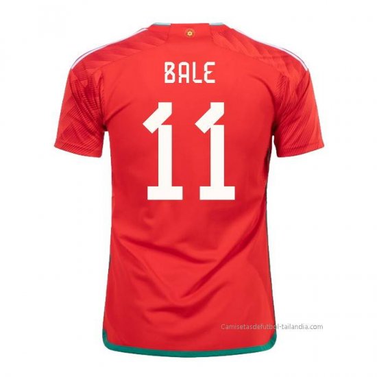 1ª Camiseta Gales Jugador Bale 2022 - Haga un click en la imagen para cerrar