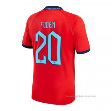 2ª Camiseta Inglaterra Jugador Foden 2022 2ª Camiseta Inglaterra Jugador Foden 2022