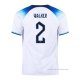 1ª Camiseta Inglaterra Jugador Walker 2022