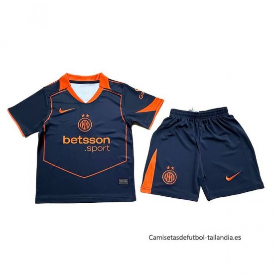 3ª Camiseta Inter Milan Nino 2025-2026 - Haga un click en la imagen para cerrar