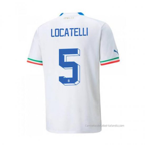 2ª Camiseta Italia Jugador Locatelli 2022 - Haga un click en la imagen para cerrar
