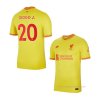3ª Camiseta Liverpool Jugador Diogo J. 2021-2022 3ª Camiseta Liverpool Jugador Diogo J. 2021-2022