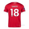 1ª Camiseta Liverpool Jugador Gakpo 2023-2024