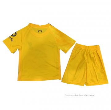 Camiseta Liverpool Portero Nino 2021-2022 Amarillo