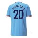 1ª Camiseta Manchester City Jugador Bernardo 2022-2023