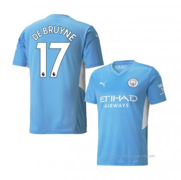 1ª Camiseta Manchester City Jugador De Bruyne 2021-2022 1ª Camiseta Manchester City Jugador De Bruyne 2021-2022
