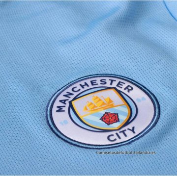 1ª Camiseta Manchester City Manga Larga 2024-2025