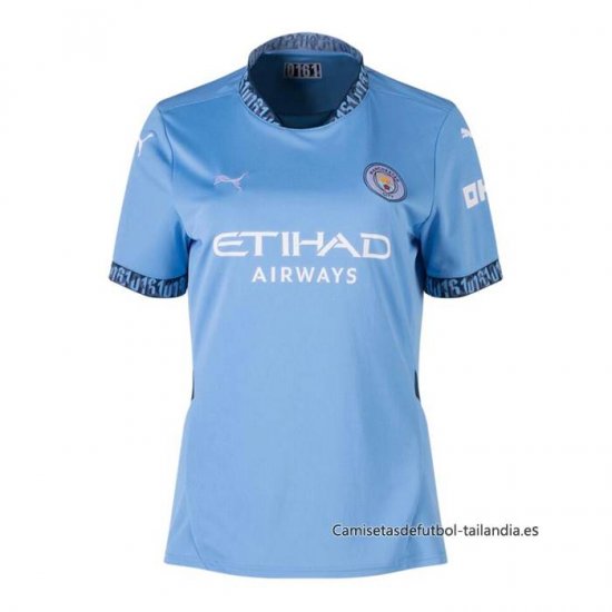 1ª Camiseta Manchester City Mujer 2024-2025 - Haga un click en la imagen para cerrar