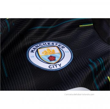 Camiseta Manchester City Portero 2021-2022 Negro