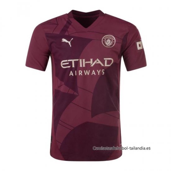 3ª Camiseta Manchester City Authentic 2024-2025 - Haga un click en la imagen para cerrar