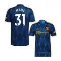 3ª Camiseta Manchester United Jugador Matic 2021-2022