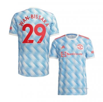 2ª Camiseta Manchester United Jugador Wan-Bissaka 2021-2022 2ª Camiseta Manchester United Jugador Wan-Bissaka 2021-2022