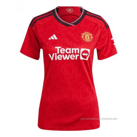1ª Camiseta Manchester United Mujer 2023-2024 - Haga un click en la imagen para cerrar