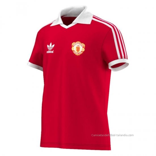 1ª Camiseta Manchester United Retro 1980 - Haga un click en la imagen para cerrar