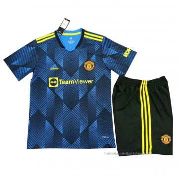 3ª Camiseta Manchester United Nino 2021-2022 3ª Camiseta Manchester United Nino 2021-2022