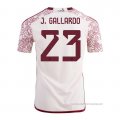 2ª Camiseta Mexico Jugador J.Gallardo 2022