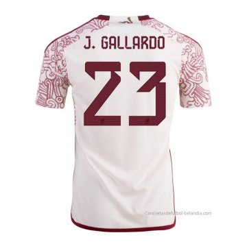 2ª Camiseta Mexico Jugador J.Gallardo 2022 2ª Camiseta Mexico Jugador J.Gallardo 2022