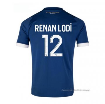 2ª Camiseta Olympique Marsella Jugador Renan Lodi 2023-2024 2ª Camiseta Olympique Marsella Jugador Renan Lodi 2023-2024