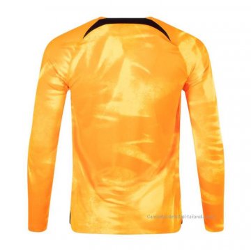1ª Camiseta Paises Bajos Manga Larga 2022