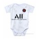 Camiseta Paris Saint-Germain Bebe 2021-2022 Blanco