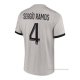 2ª Camiseta Paris Saint-Germain Jugador Sergio Ramos 2022-2023