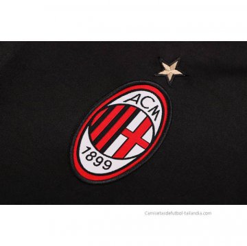 Camiseta Polo del AC Milan 2022-2023 Negro
