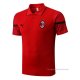 Camiseta Polo del AC Milan 2022-2023 Rojo