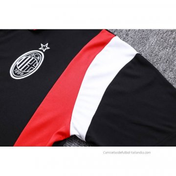 Camiseta Polo del AC Milan 2023-2024 Negro