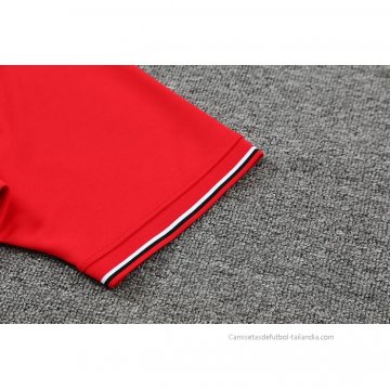Camiseta Polo del AC Milan 2022-2023 Rojo