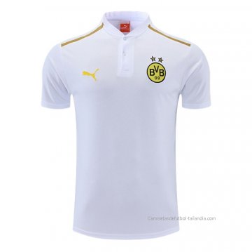 Camiseta Polo del Borussia Dortmund 2022-2023 Blanco Camiseta Polo del Borussia Dortmund 2022-2023 Blanco