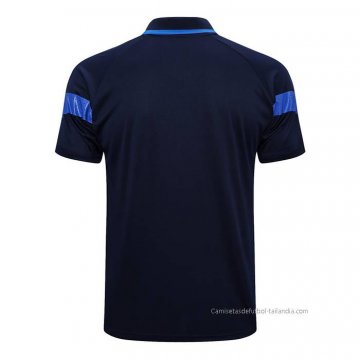 Camiseta Polo del Italia 2022-2023 Azul Marino