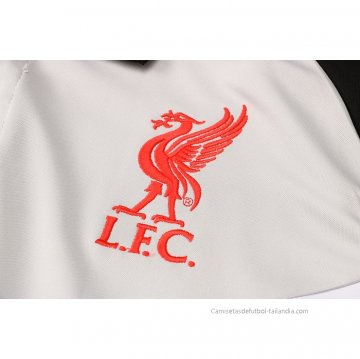 Camiseta Polo del Liverpool 2021-2022 Blanco
