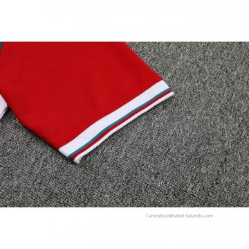 Camiseta Polo del Liverpool 2022-2023 Verde Blanco Rojo