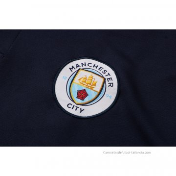 Camiseta Polo del Manchester City 2021-2022 Azul